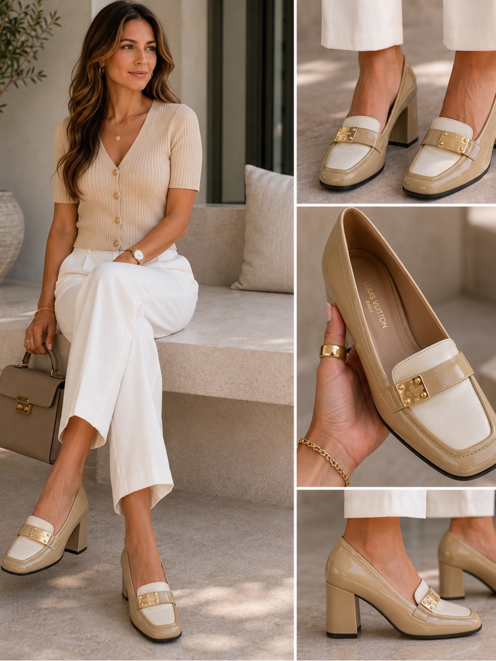Louis Vuitton NWOT Vintage gorgeous Shoes but with few flaws. Check the pictures
